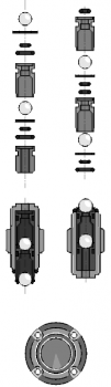 Gamma/L 0708 + 1008 - Ersatzteilset